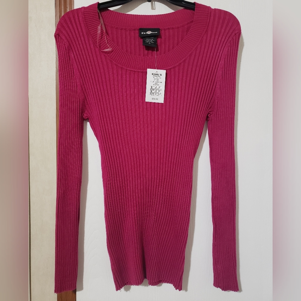 Ribbed Sweater NWT